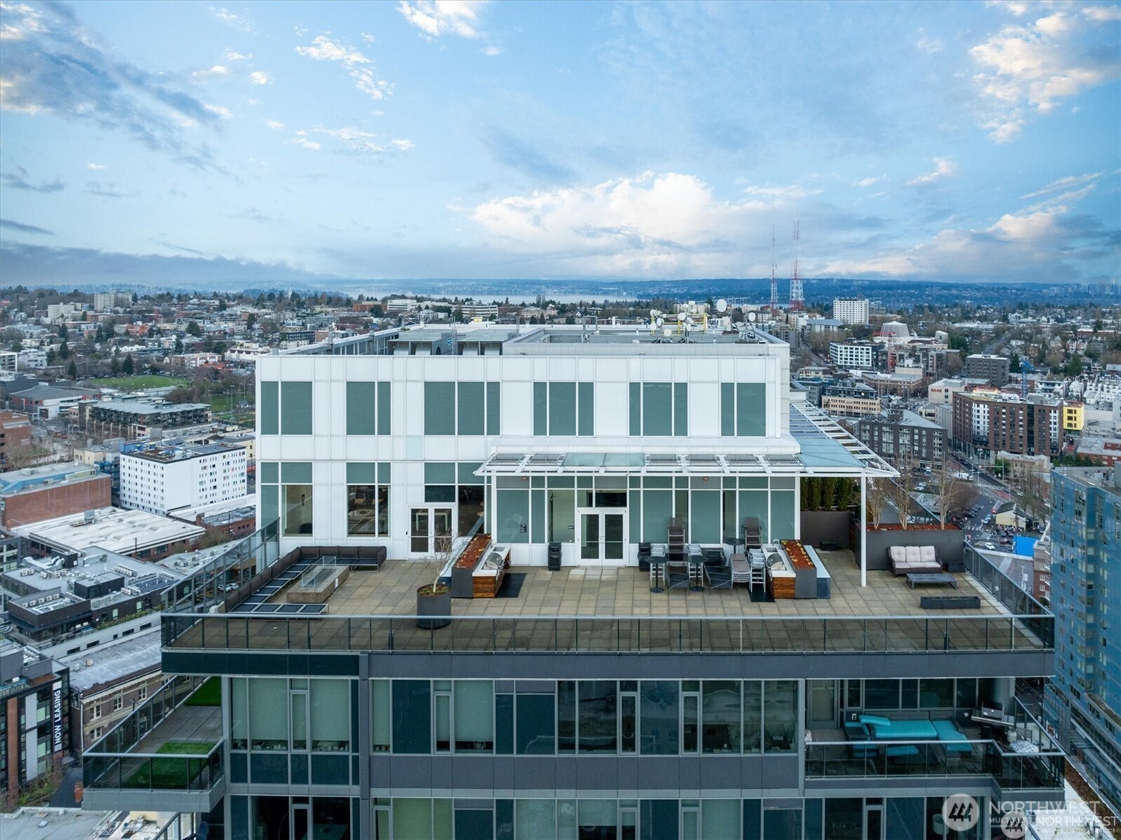 1321 Seneca Street, Unit 401 Seattle, WA 98101 - Photo 39 of 39 a view of a large building with a lot of trees