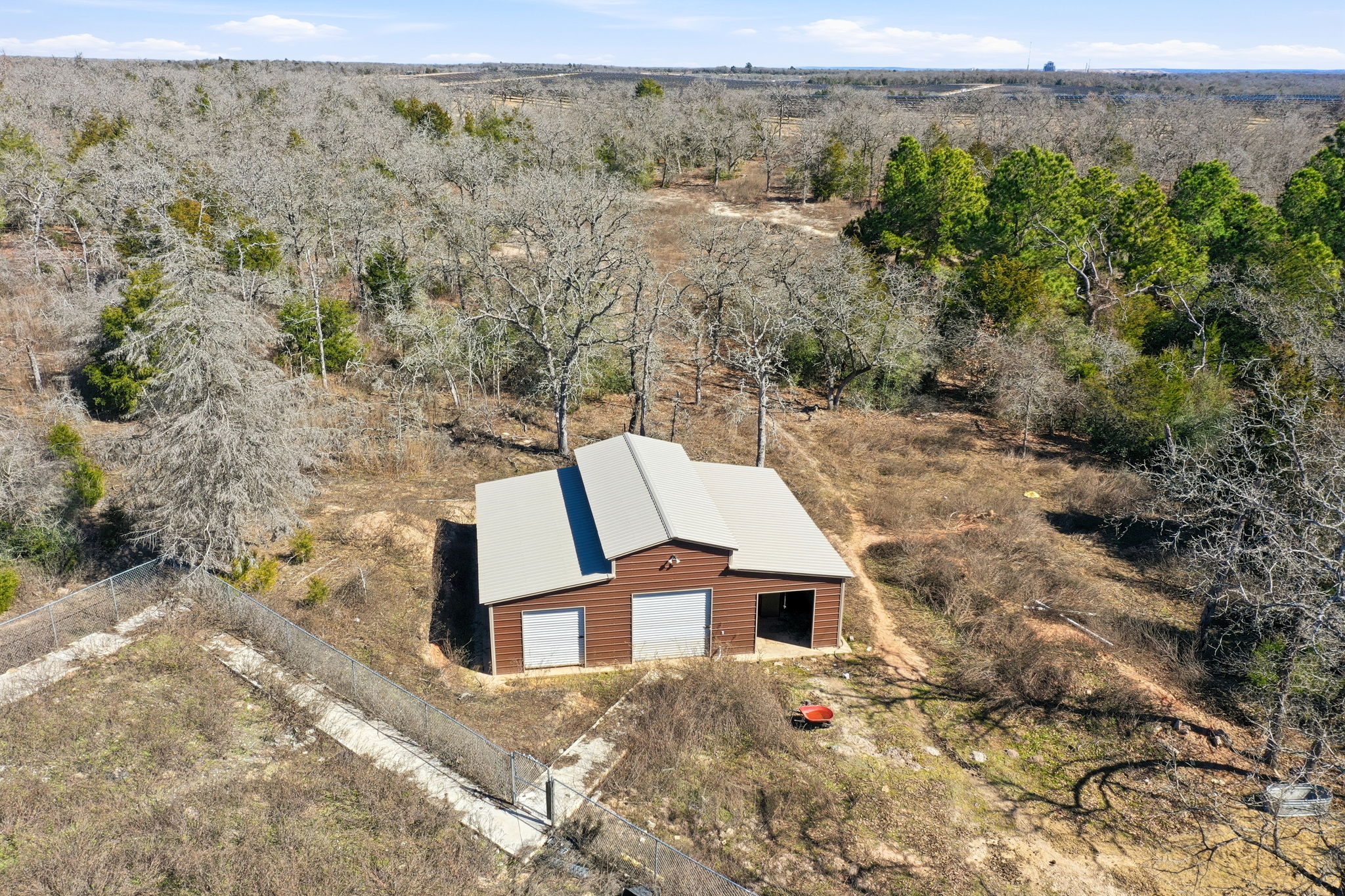 1310 Perry Lane Thorndale, TX 76577 - Photo 11 of 23 Aerial view of Barn