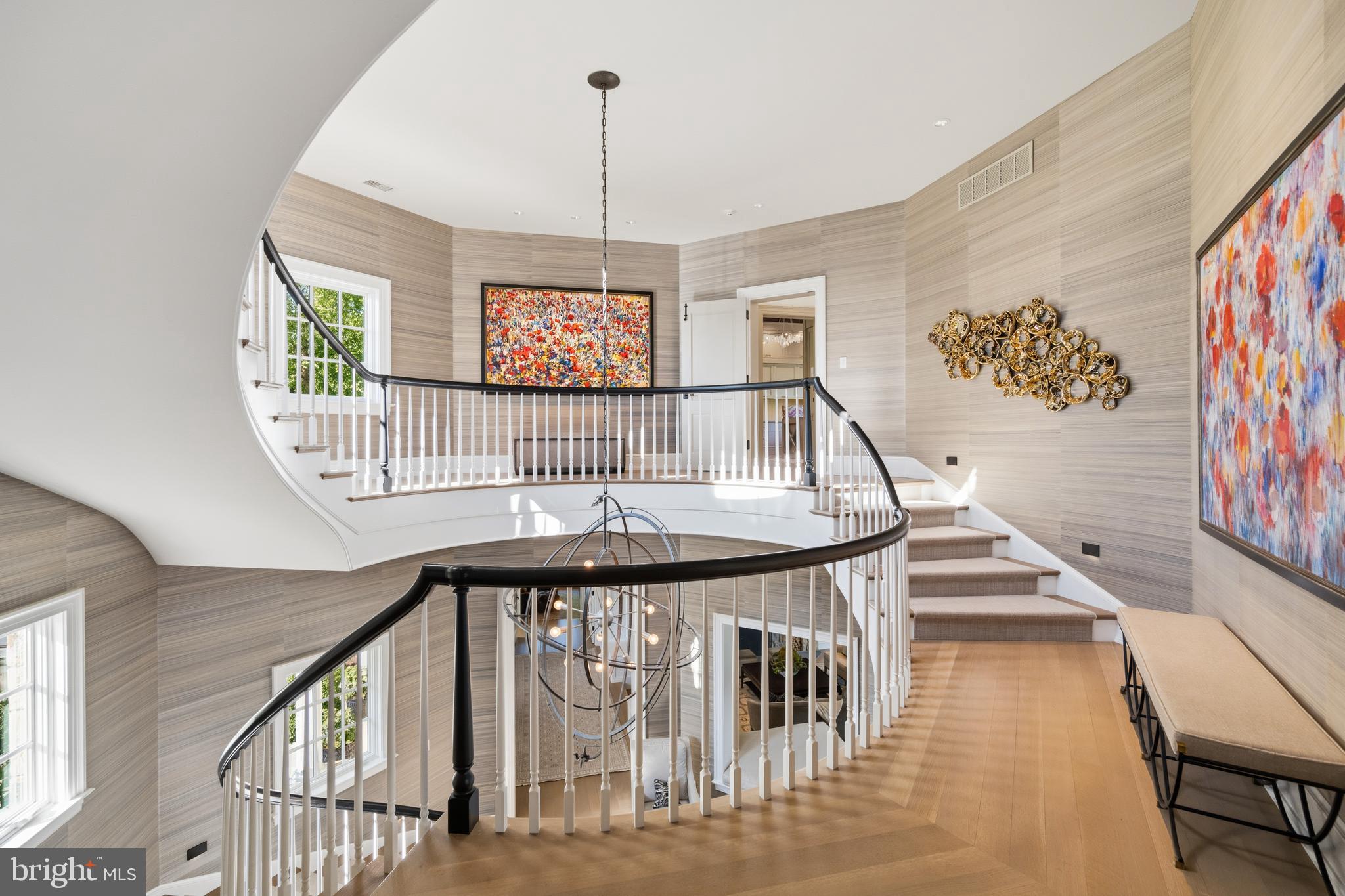 2045 Maidstone Farm Road Annapolis, MD 21409 - Photo 30 of 50 Stunning circular staircase
