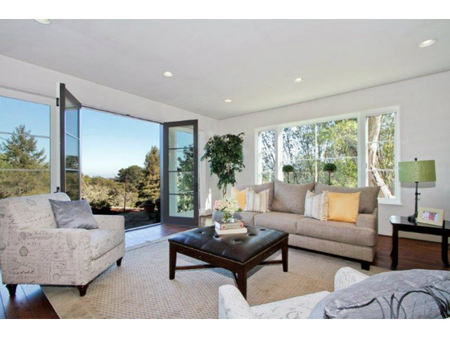 62 Ridge View Drive Atherton, CA 94027 - Photo 5 of 10 a living room with furniture and a large window