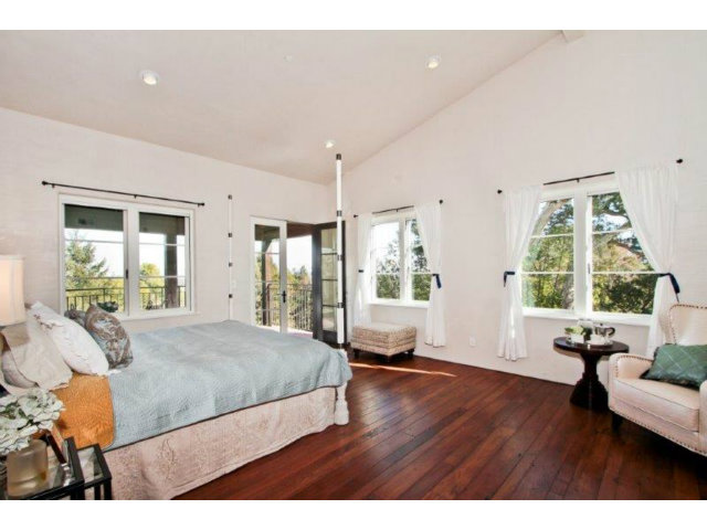 62 Ridge View Drive Atherton, CA 94027 - Photo 6 of 10 a bedroom with a bed window and couch