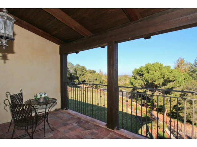 62 Ridge View Drive Atherton, CA 94027 - Photo 8 of 10 a view of a porch with furniture and a yard