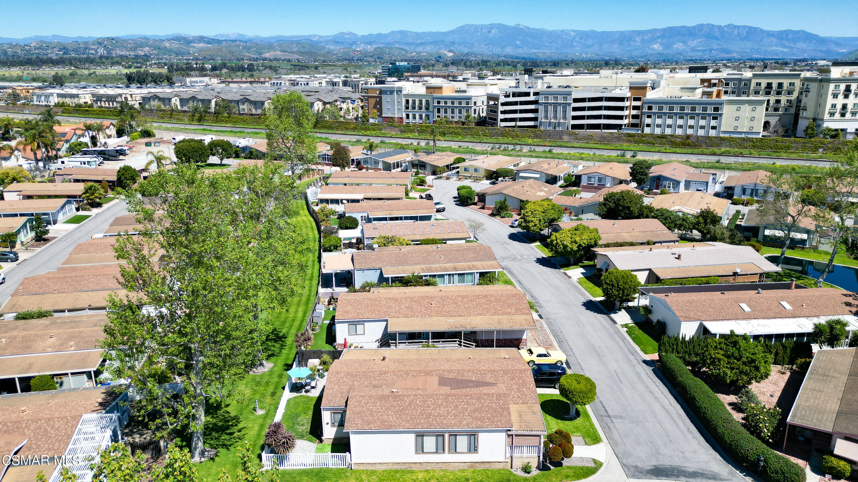 2501 Dogwood Drive, Unit 77 Oxnard, CA 93036 - Photo 32 of 32 an aerial view of a house with a garden view