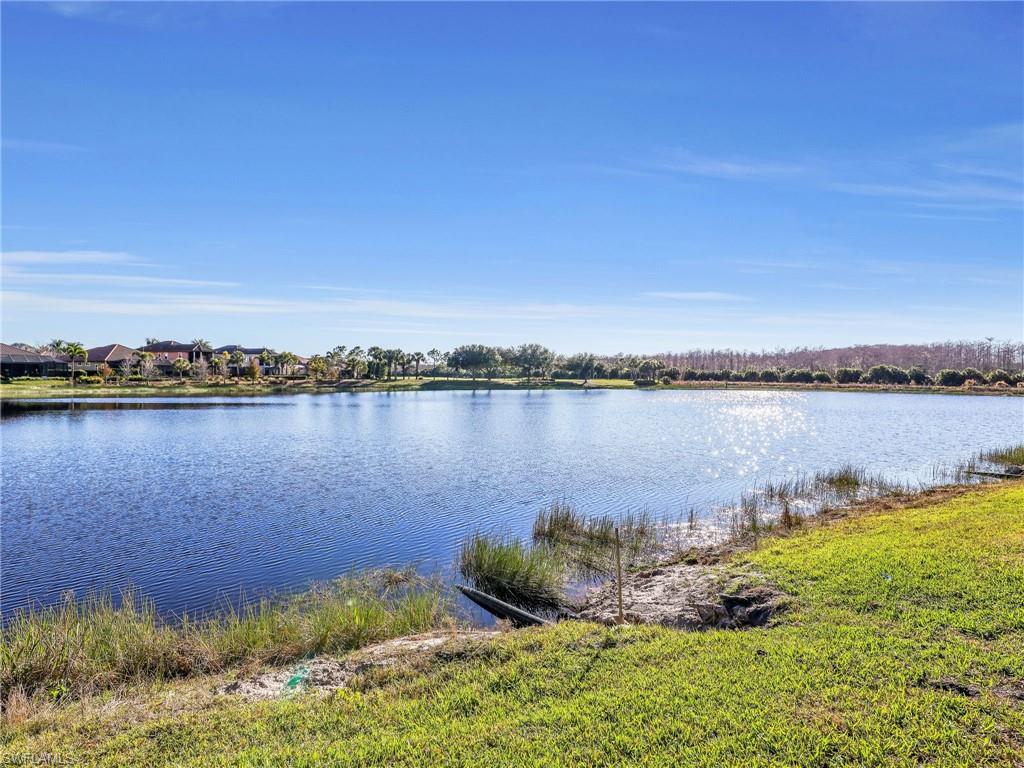 12757 Dundee Lane Naples, FL 34120 - Photo 41 of 48 a view of a lake with houses in the back