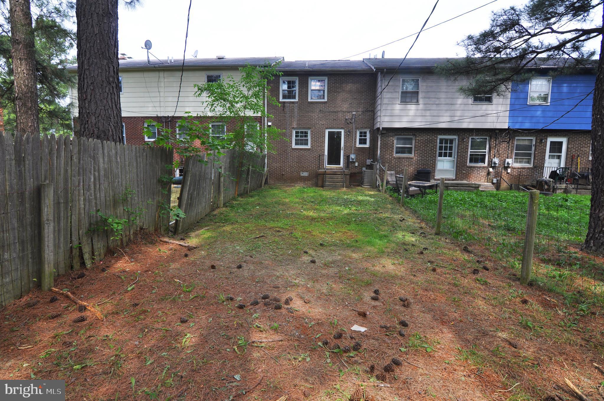 Rear yard