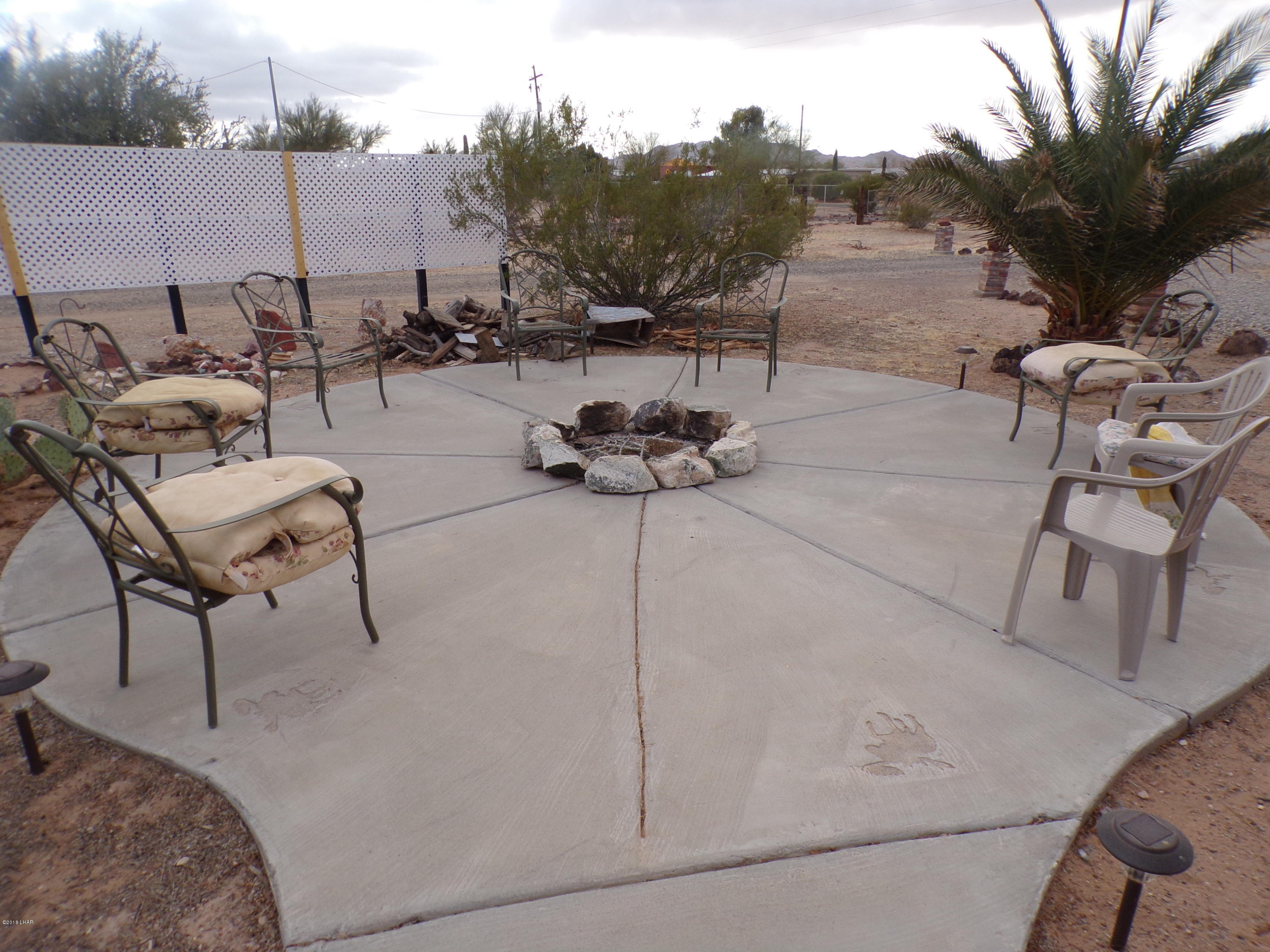 25533 Ochoco Way Bouse, AZ 85325 - Photo 19 of 27 Fire Ring Area...Nice