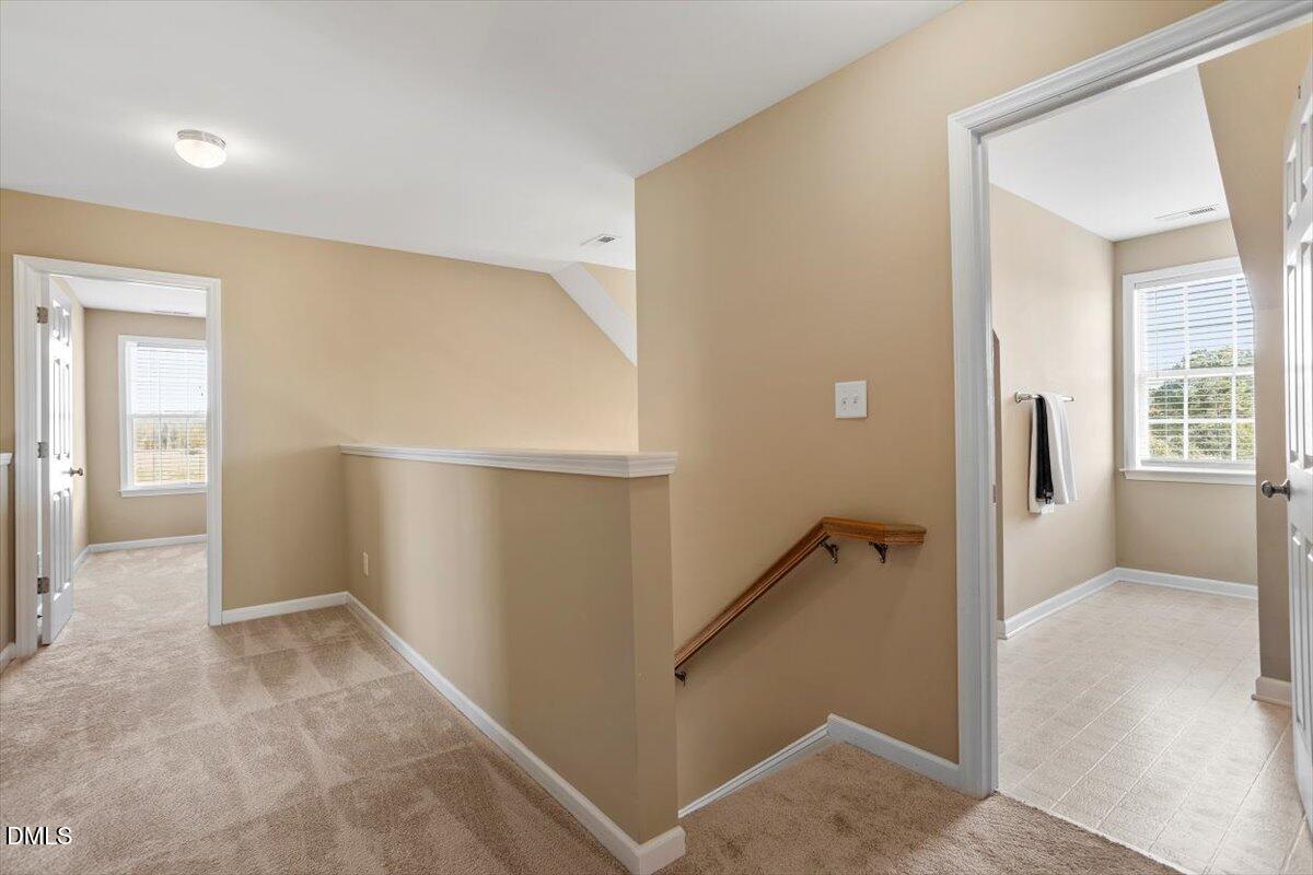 119 Victory Circle Willow Spring, NC 27592 - Photo 24 of 33 a view of hallway with a hallway and a room