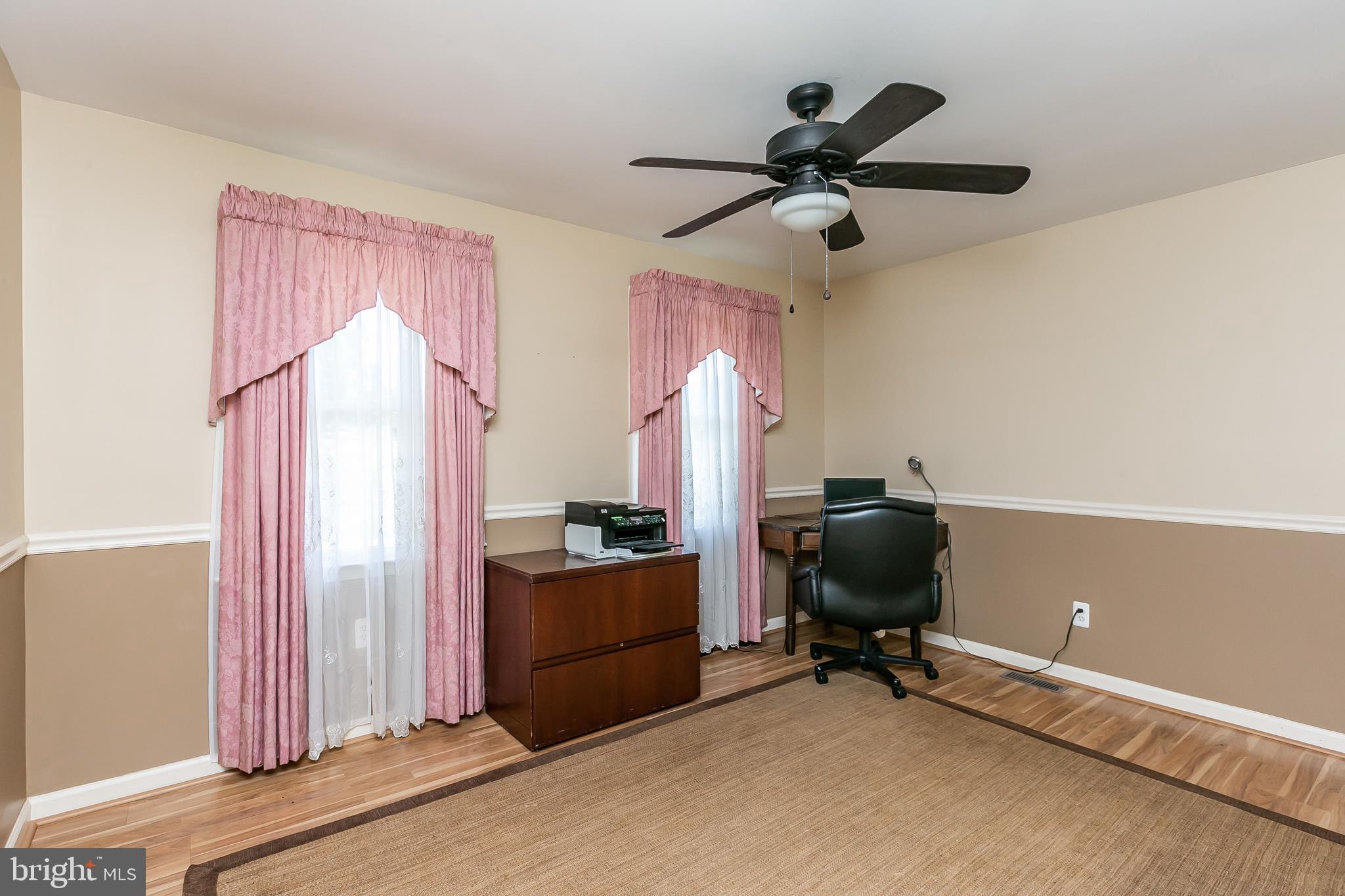 9843 Magledt Road Baltimore, MD 21234 - Photo 25 of 41 4th Bedroom/Office with Wood Floors