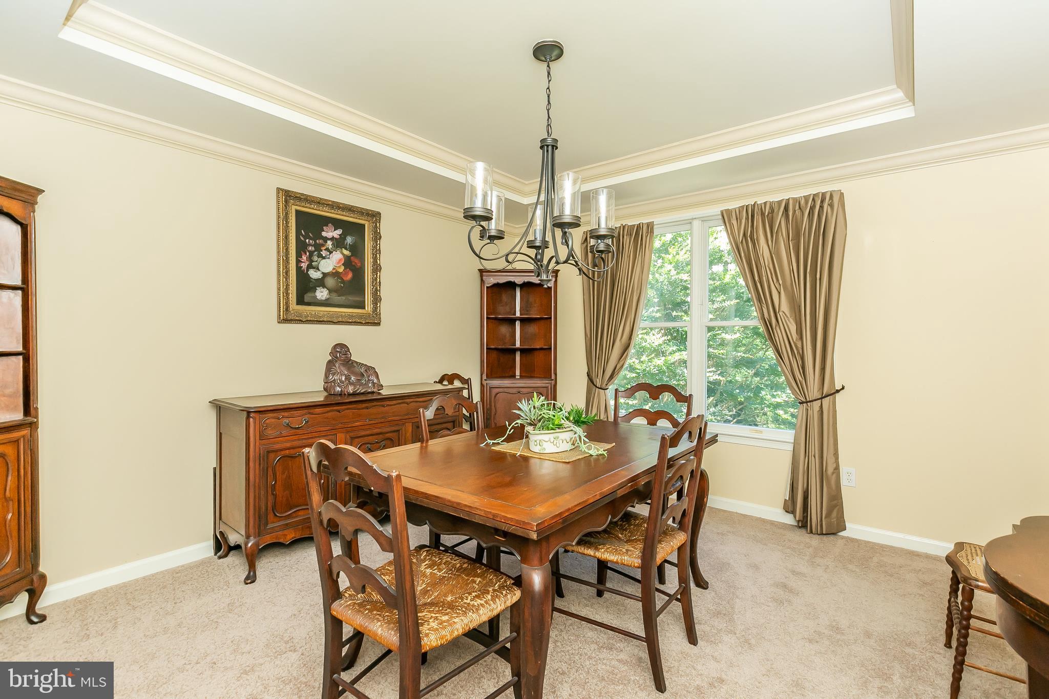9843 Magledt Road Baltimore, MD 21234 - Photo 7 of 41 Charming Dining Room with Tray Ceiling