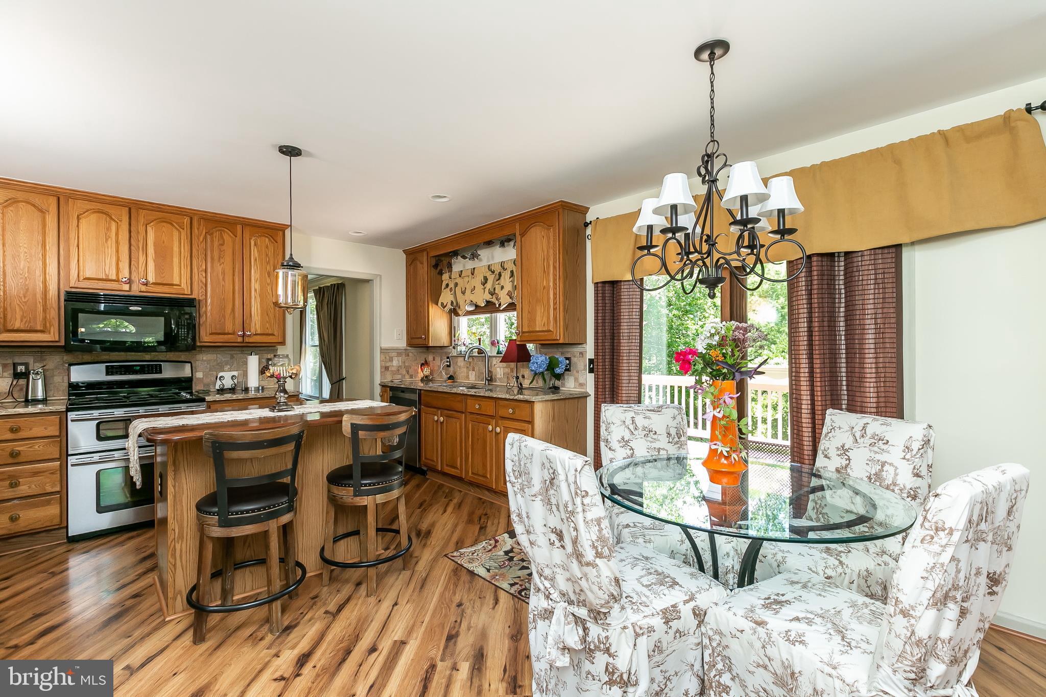 9843 Magledt Road Baltimore, MD 21234 - Photo 9 of 41 Remodeled Kitchen with Breakfast Area