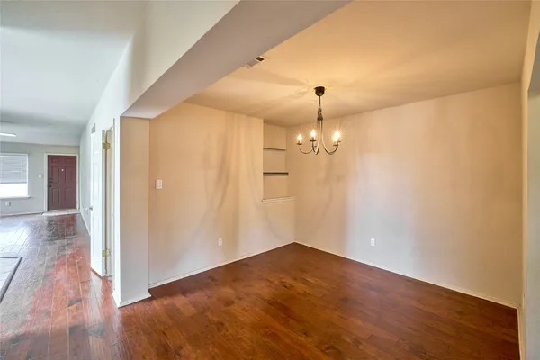 a view interior of the house and wooden floor