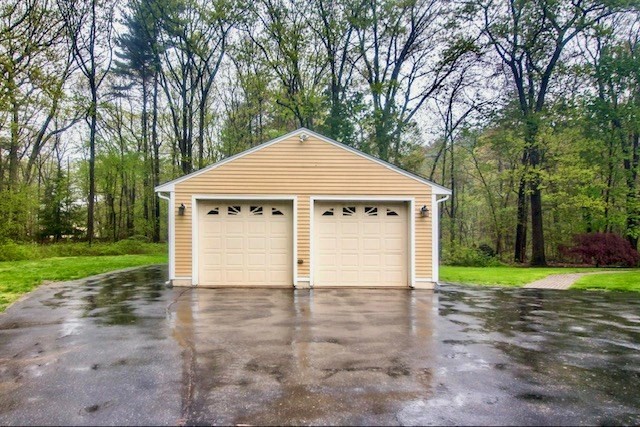 2 Russett Road Bedford, MA 01730 - Photo 41 of 41 a view of a house with backyard and trees