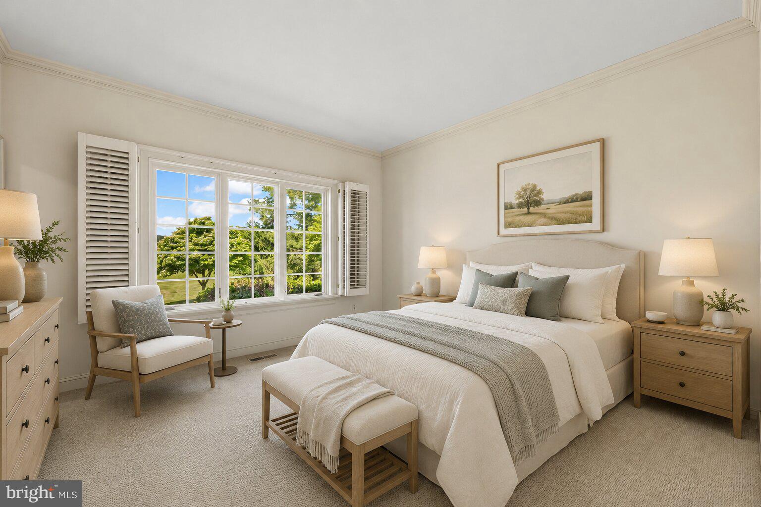 1211 Belfast Road Sparks Glencoe, MD 21152 - Photo 17 of 28 a spacious bedroom with a bed and a large window