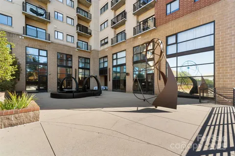 a view of outdoor space with seating area