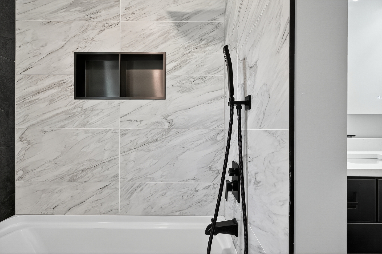 3540 Madison Street Lansing, IL 60438 - Photo 14 of 29 a bathroom with a shower