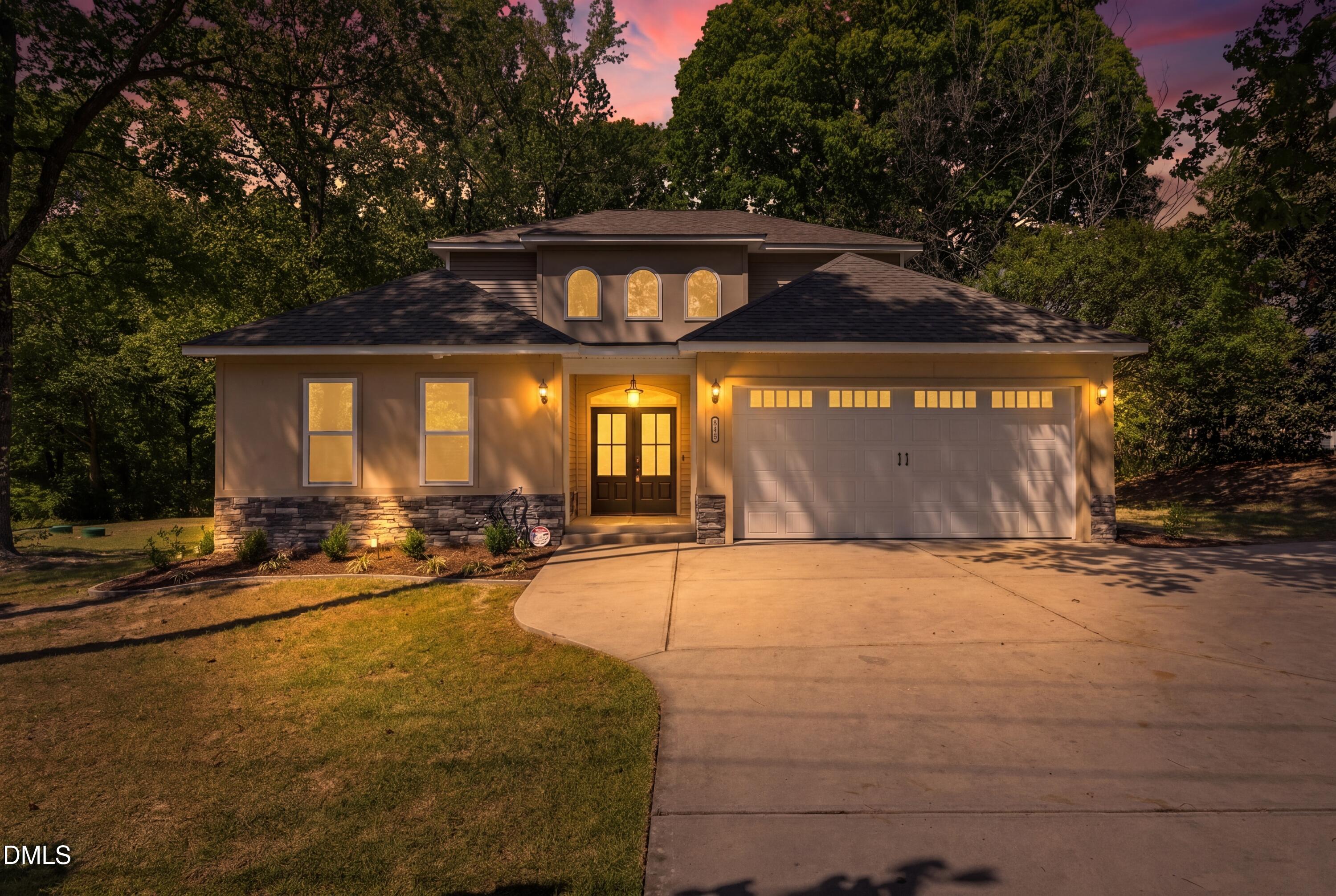 1649 Chalk Road Wake Forest, NC 27587 - Photo 1 of 50 Twilight