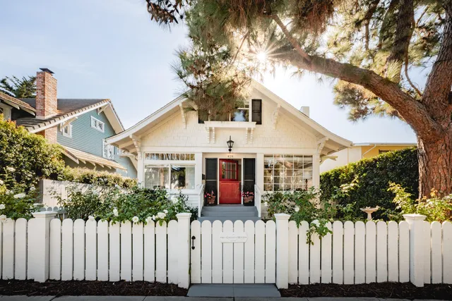 a front view of a house with a porch