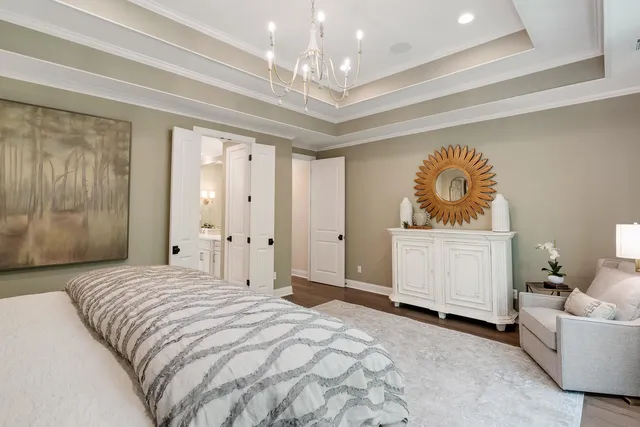 a bathroom with a sink double vanity and a mirror