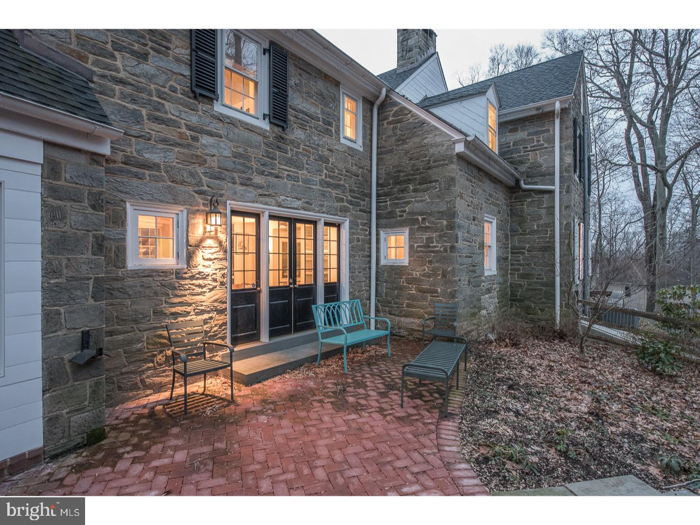 280 North Roberts Road Bryn Mawr, PA 19010 - Photo 3 of 25 Exterior Back