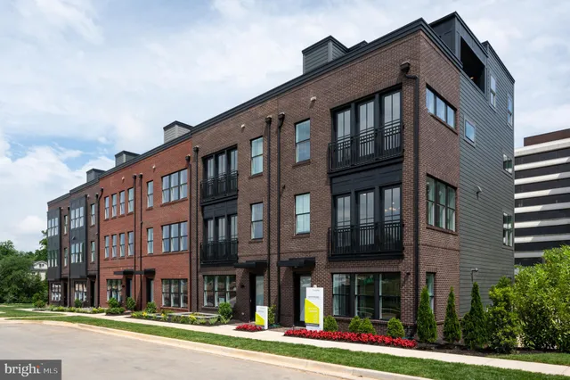 a front view of a building