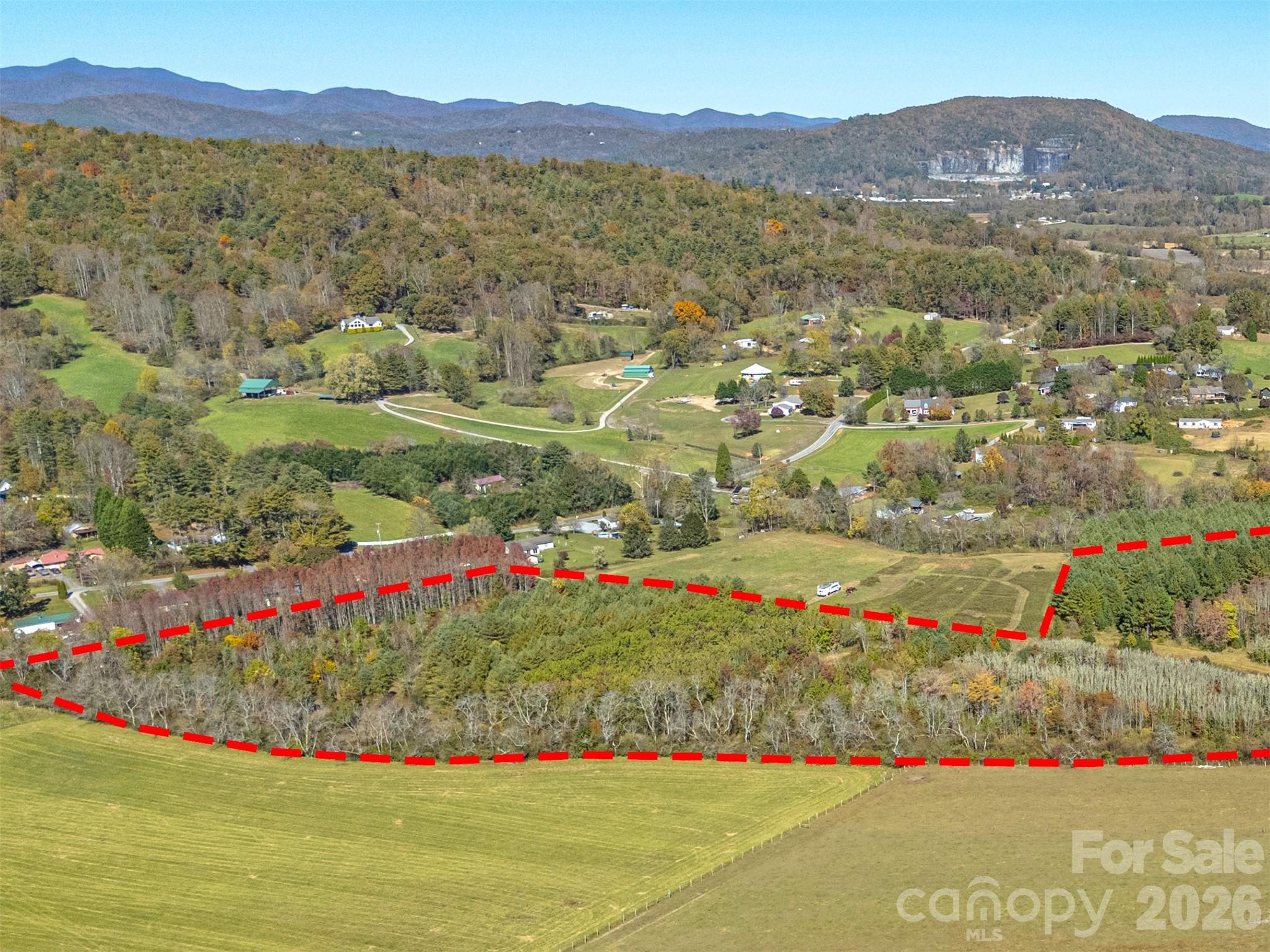 Tbd Hart Road Pisgah Forest, NC 28768 - Photo 12 of 46 a view of a house with a lake view