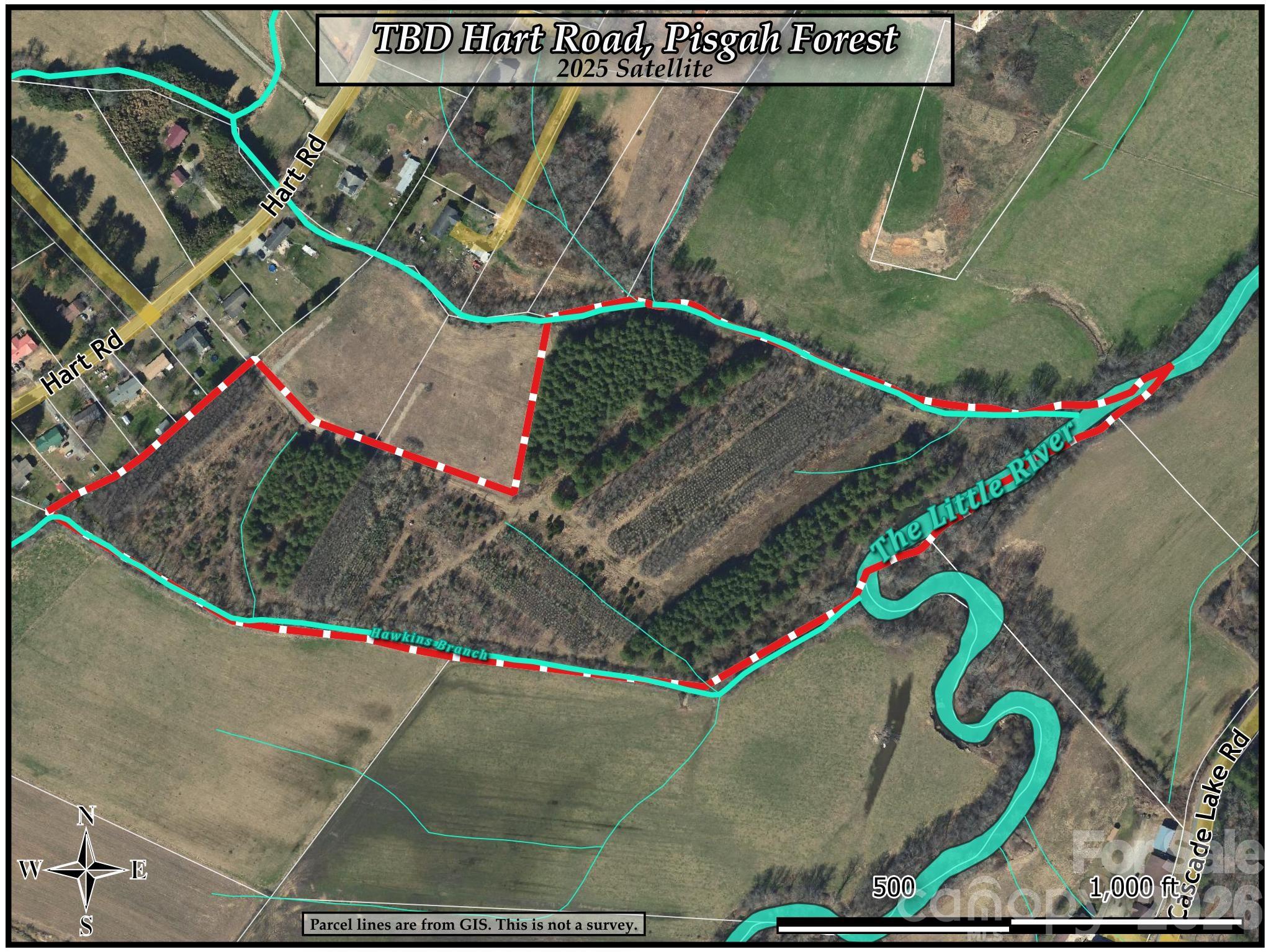 Tbd Hart Road Pisgah Forest, NC 28768 - Photo 2 of 46 an outdoor space with wooden floor