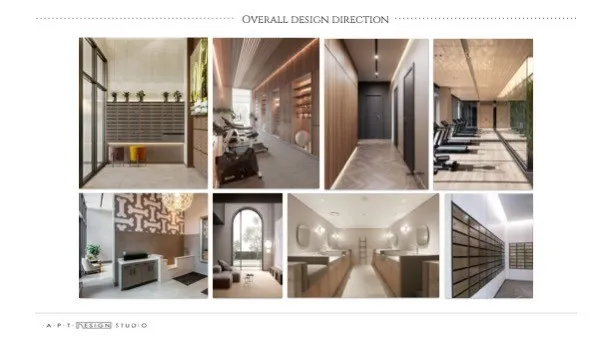 a front view of a building