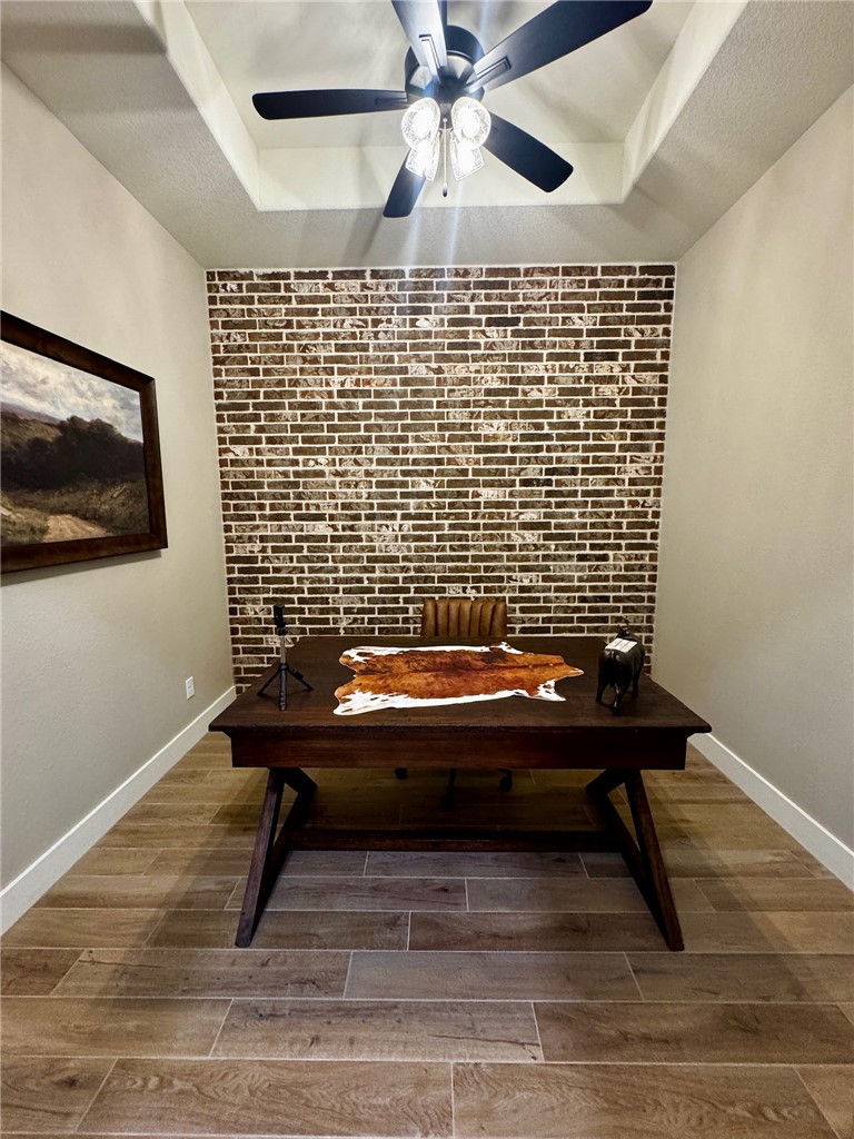 5854 Reliance Rdg Circle Bryan, TX 77808 - Photo 18 of 32 a view of barbeque area with wooden floor