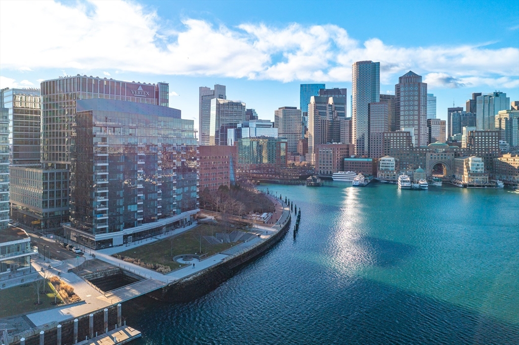 22 Liberty Drive, Unit 4D Boston, MA 02210 - Photo 21 of 21 a view of a city with tall buildings