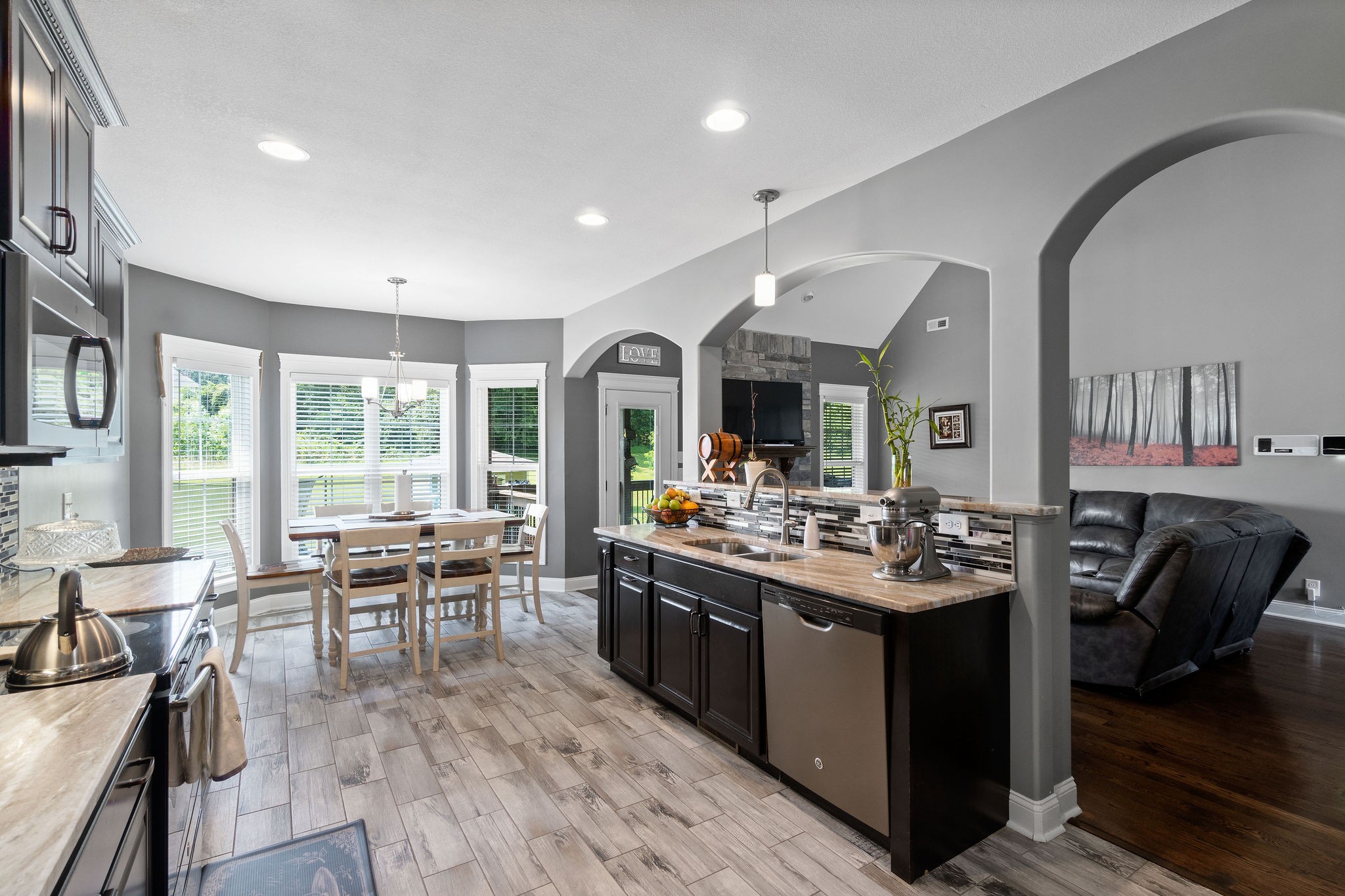 3508 Drake Road Adams, TN 37010 - Photo 11 of 35 a view of a dining room with furniture window and wooden floor