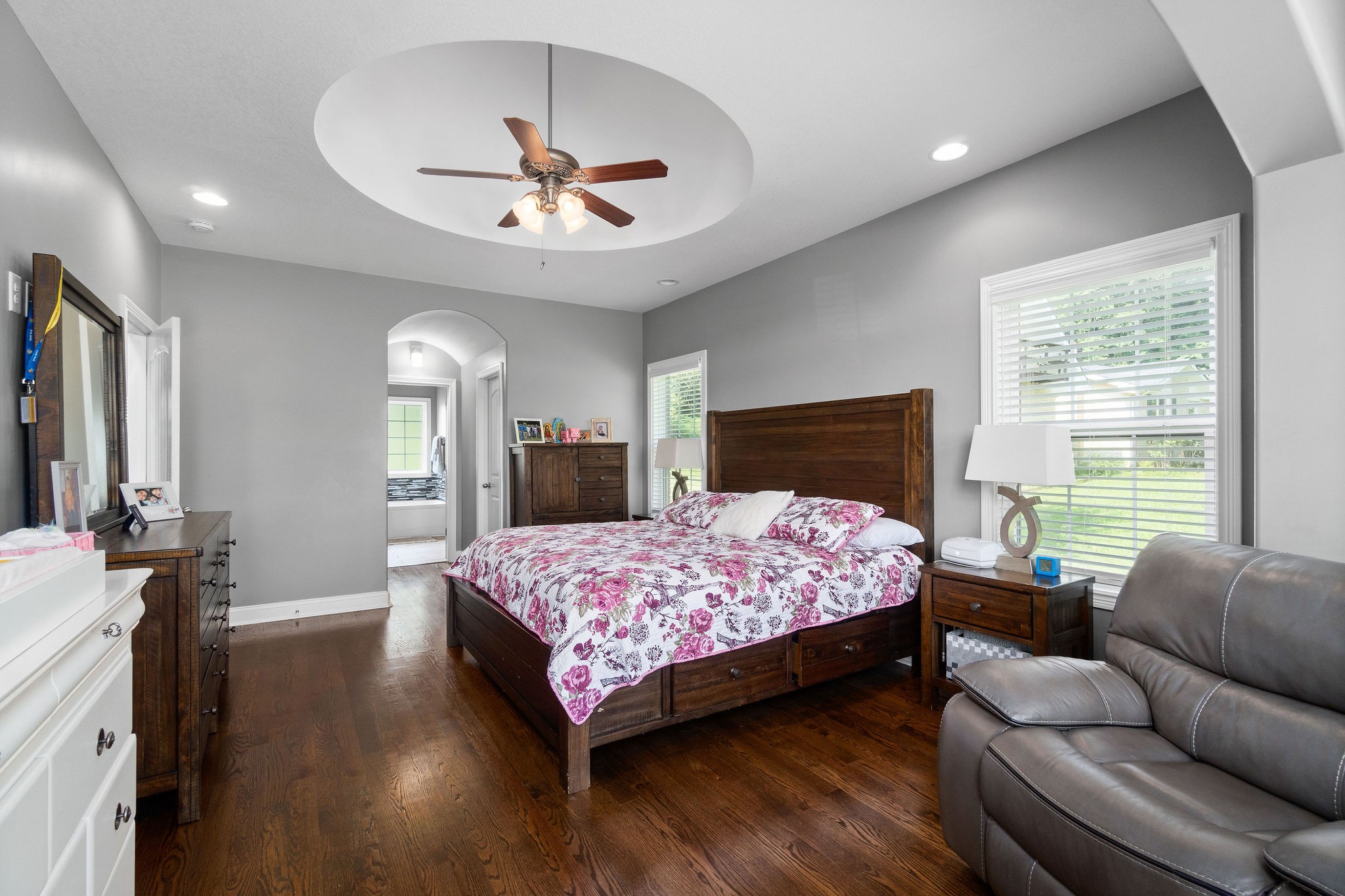 3508 Drake Road Adams, TN 37010 - Photo 19 of 35 a bedroom with a bed couch and window