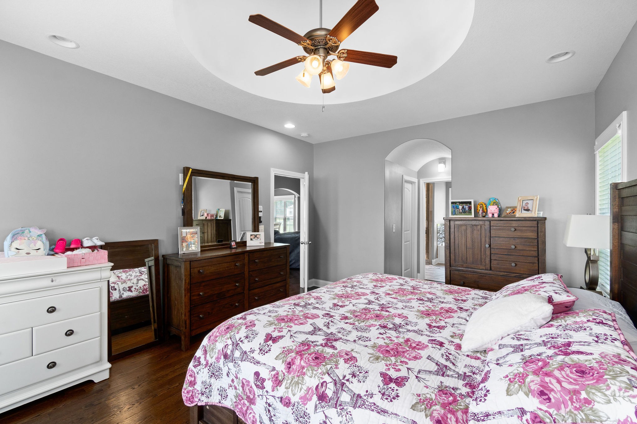 3508 Drake Road Adams, TN 37010 - Photo 20 of 35 a bedroom with a bed and a dresser