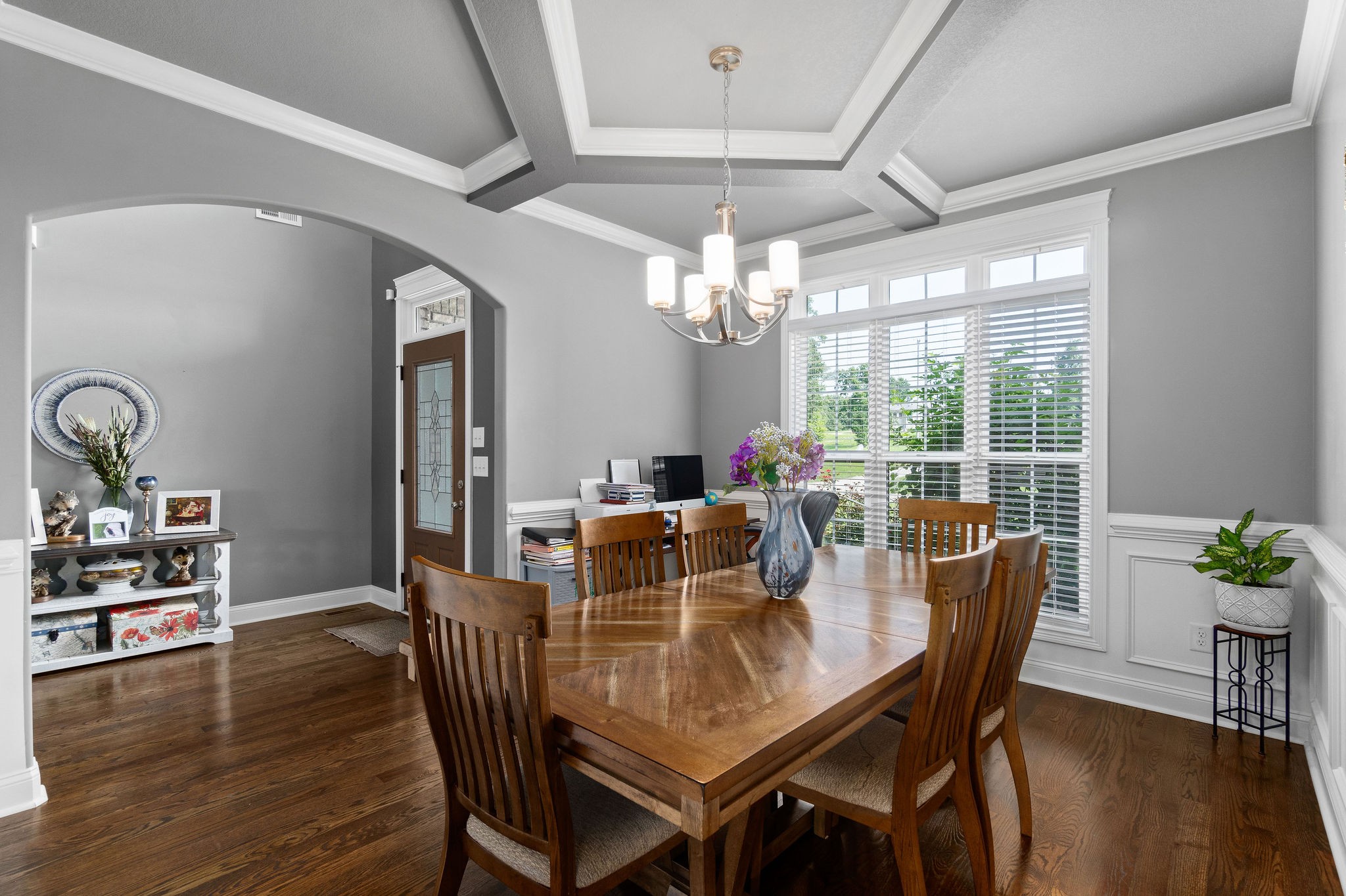 3508 Drake Road Adams, TN 37010 - Photo 5 of 35 a view of a dining room with furniture window and wooden floor