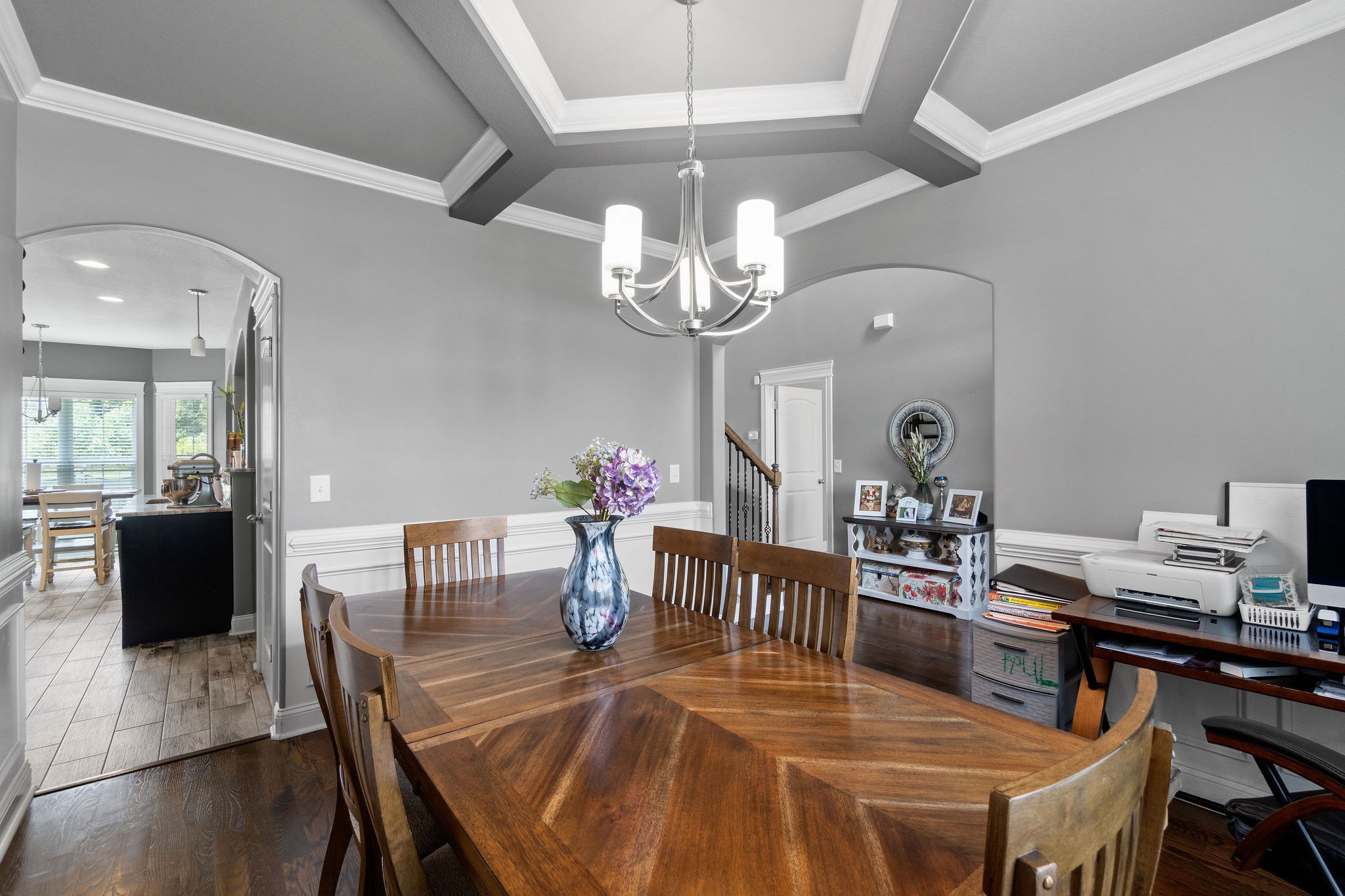 3508 Drake Road Adams, TN 37010 - Photo 6 of 35 a view of a dining room with furniture and wooden floor