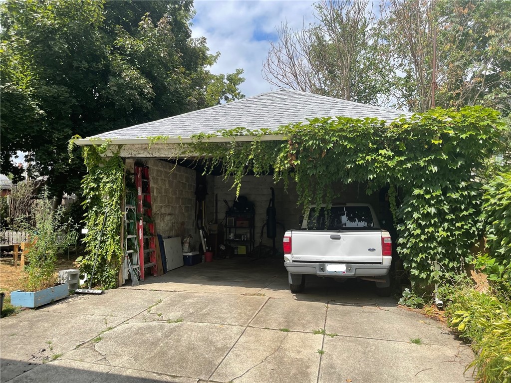 135 Grove Street Providence, RI 02909 - Photo 3 of 17 block garage in back yard