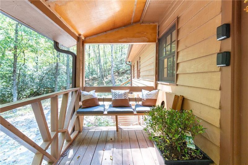 2889 Old Parker Pl Road Ellijay, GA 30536 - Photo 6 of 59 a view of balcony with a patio