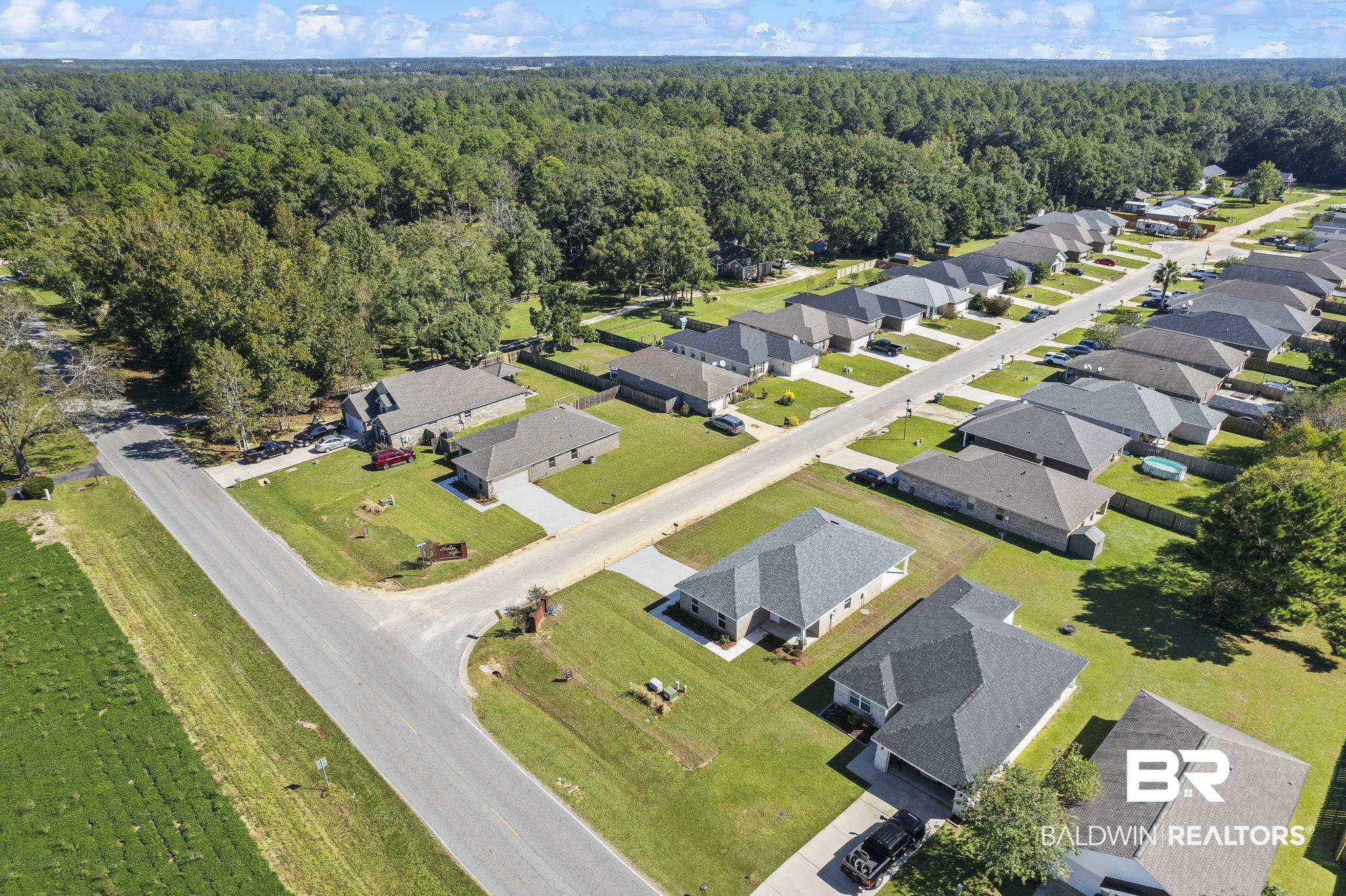 16014 Alabama Avenue Silverhill, AL 36576 - Photo 45 of 50 Bird's eye view