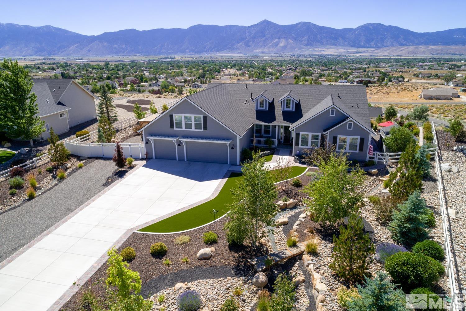 Undisclosed Address Minden, NV 89423 - Photo 5 of 33 an aerial view of a house