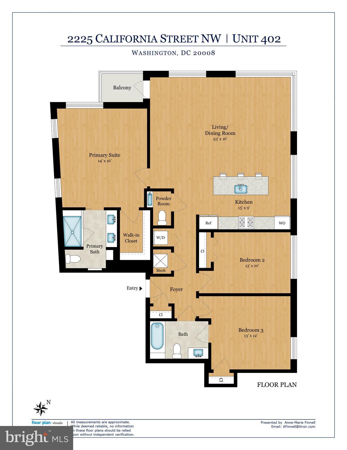 2225 California Street Northwest, Unit 402 Washington, DC 20008 - Photo 31 of 31 Floor plans