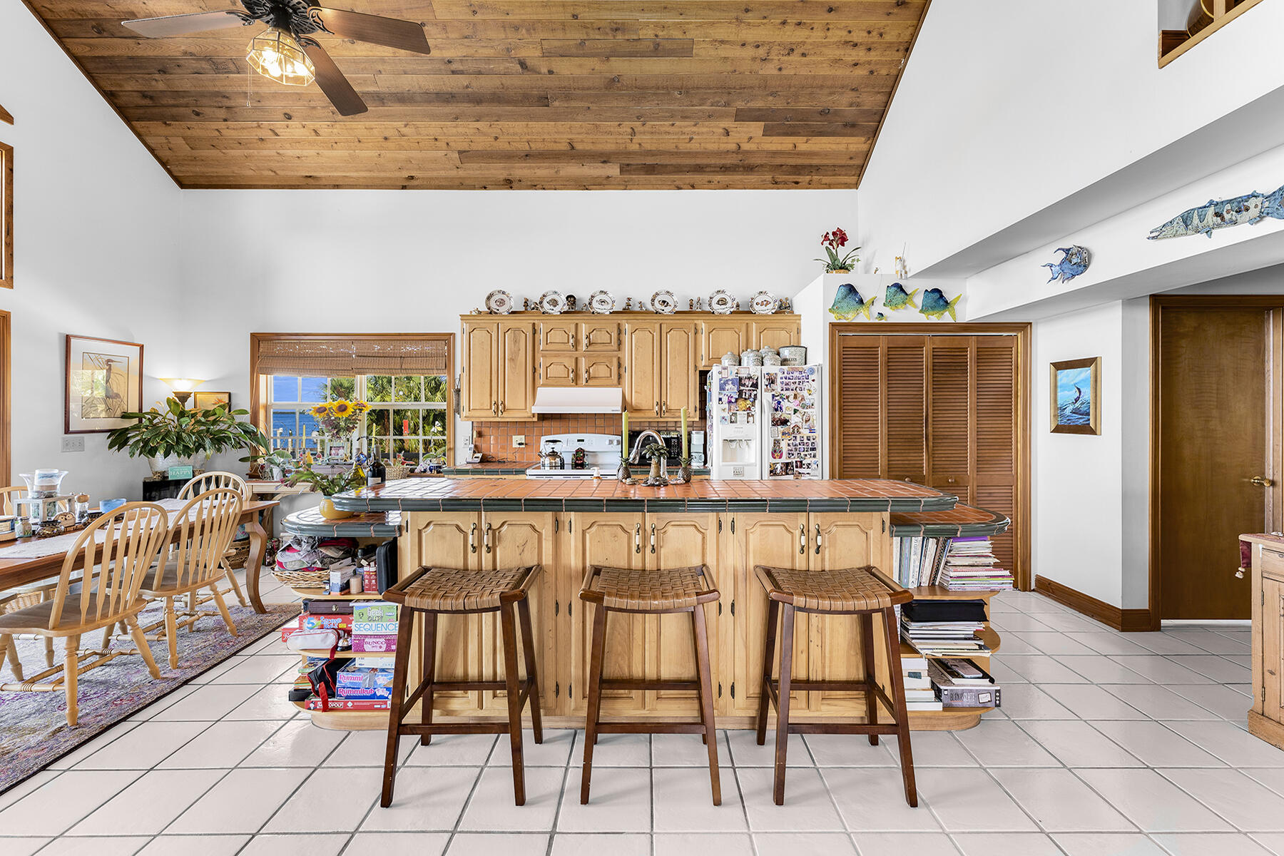 81 Mutiny Place Key Largo, FL 33037 - Photo 24 of 93 Chef's kitchen with views to the Bay