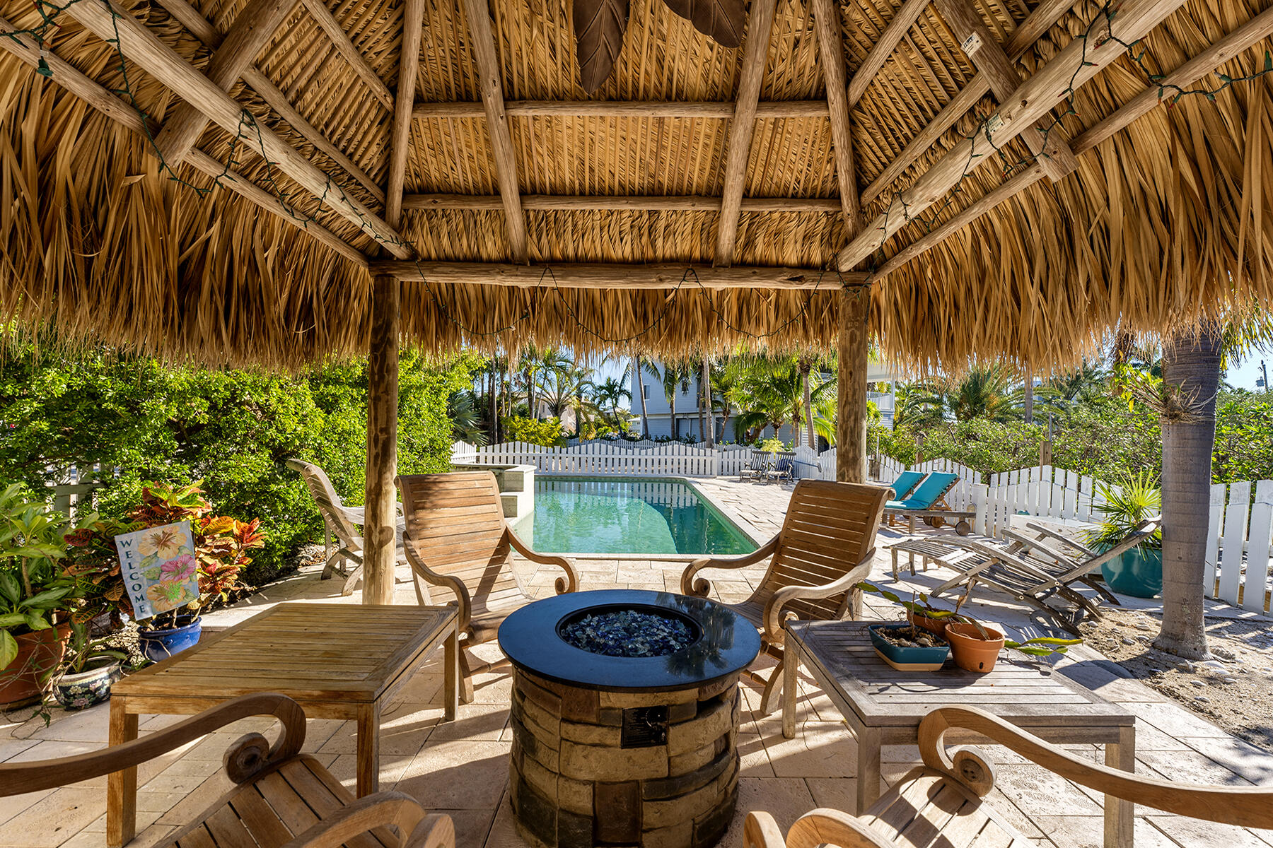 81 Mutiny Place Key Largo, FL 33037 - Photo 50 of 93 Rare tiki hut next to pool