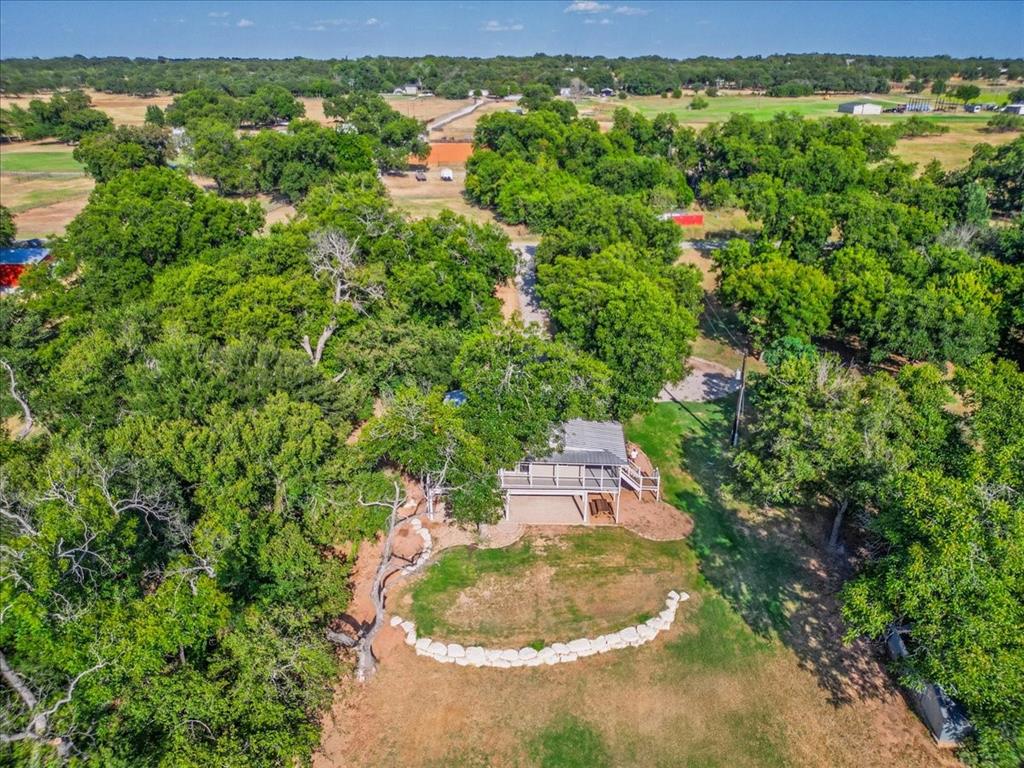 421 Lazy Bend Road Millsap, TX 76066 - Photo 31 of 34 Expansive aerial view showcasing the property and surrounding Brazos River setting