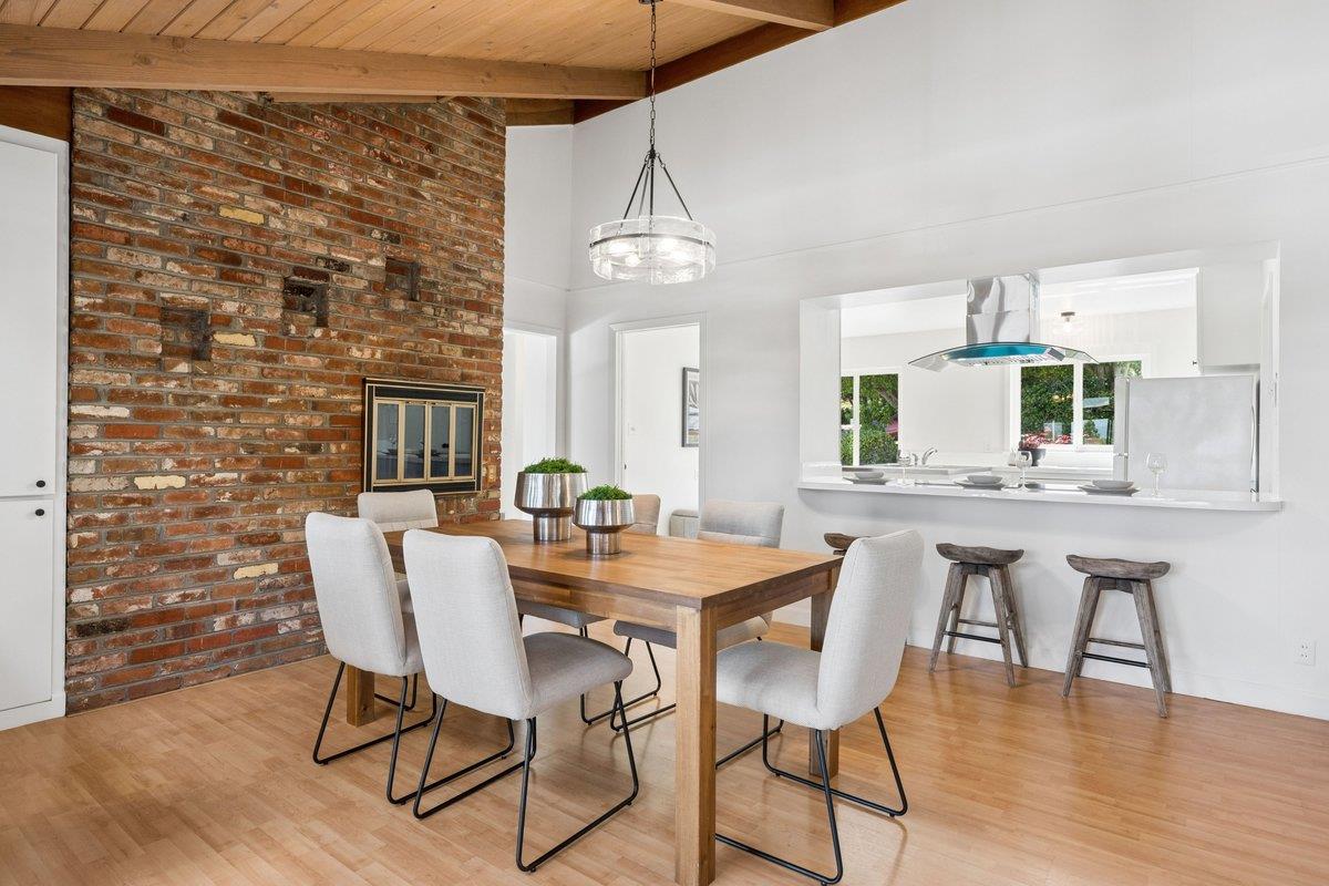 622 Terrace Road San Carlos, CA 94070 - Photo 26 of 83 a view of a dining room with furniture and wooden floor