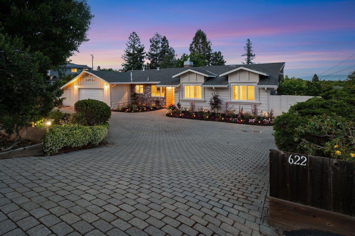 622 Terrace Road San Carlos, CA 94070 - Photo 6 of 83 a front view of a house with yard