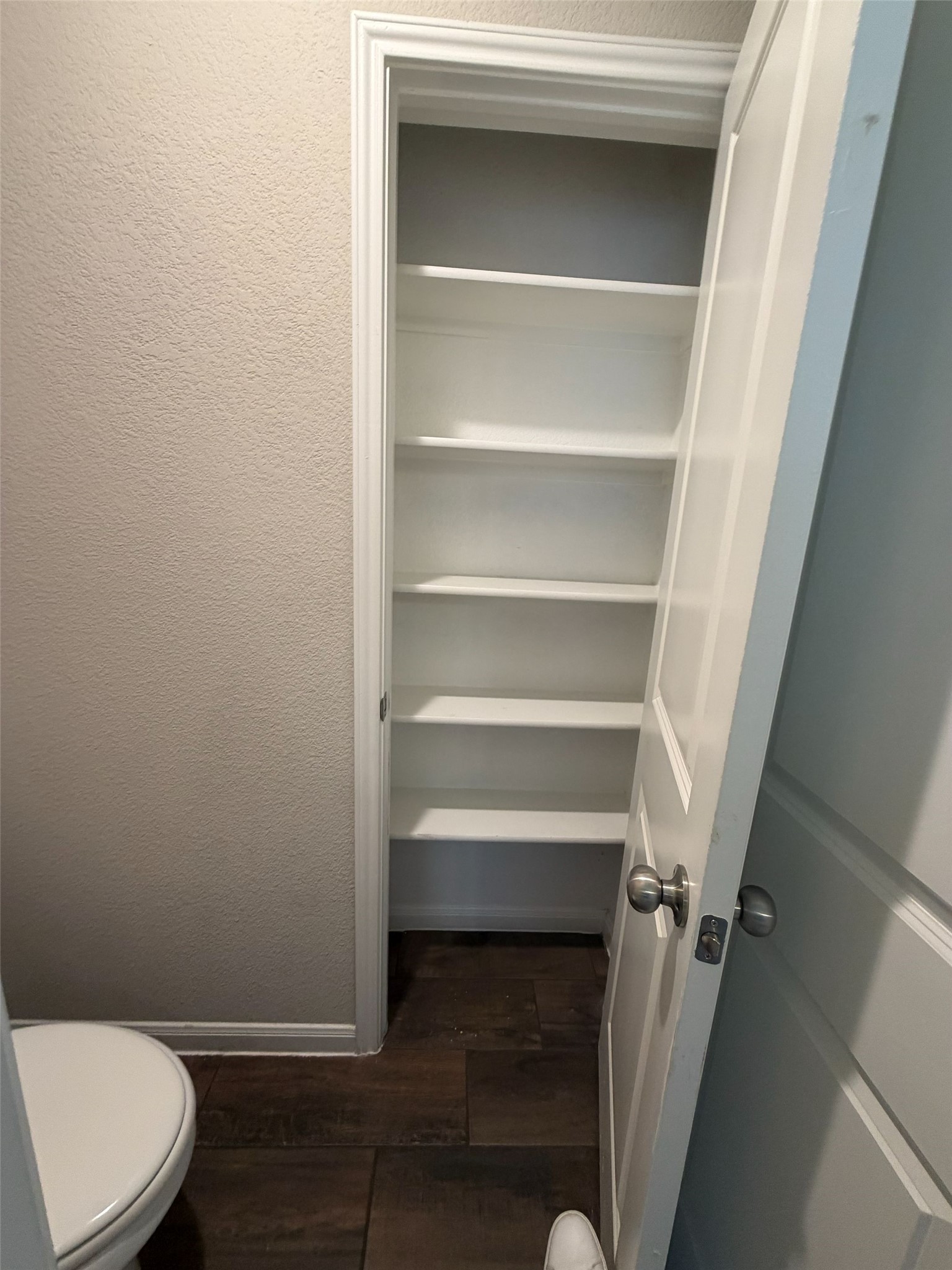 248 Falling Star Lane Georgetown, TX 78628 - Photo 14 of 16 A well-organized pantry offers abundant storage solutions.