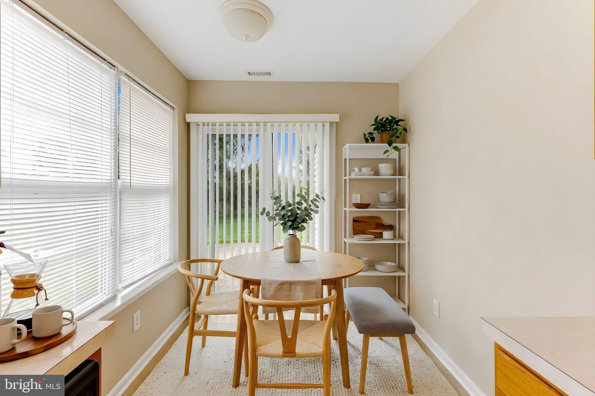 144 Alexander Road Beverly, NJ 08010 - Photo 13 of 23 Bright and airy dining nook retreat.