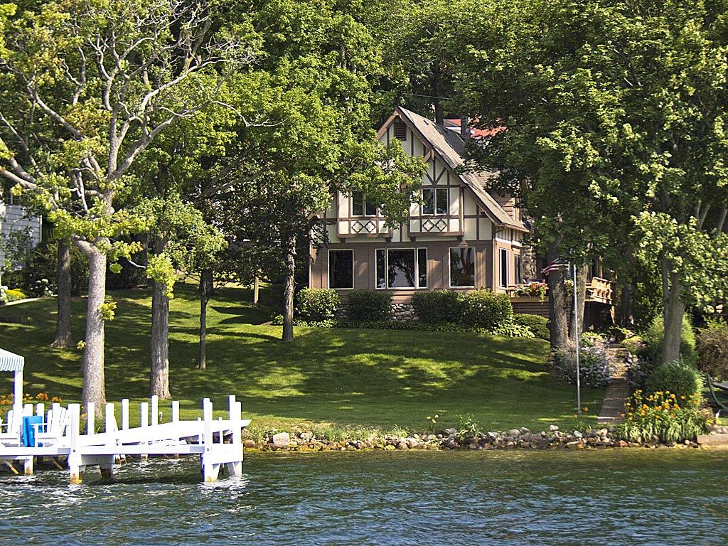 278 Circle Parkway Williams Bay, WI 53191 - Photo 1 of 1 Lakeside View of Home