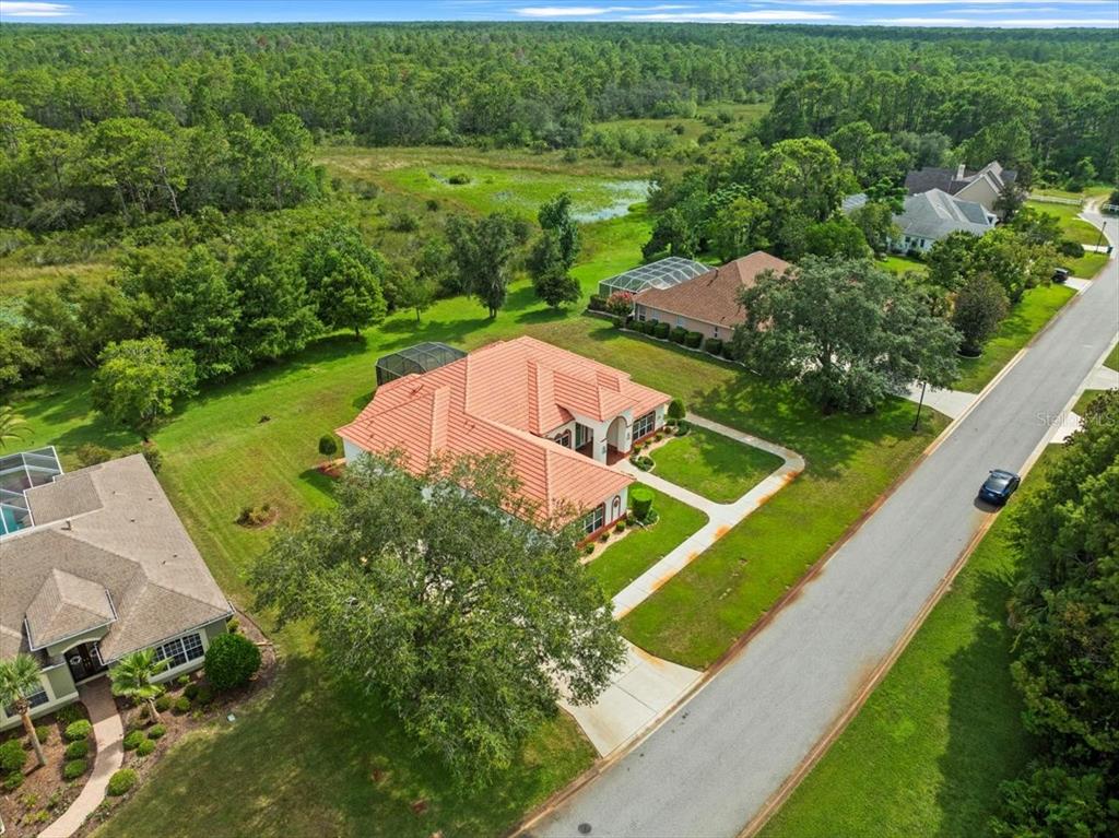 8698 Mississippi Run Weeki Wachee, FL 34613 - Photo 53 of 58 an aerial view of a house