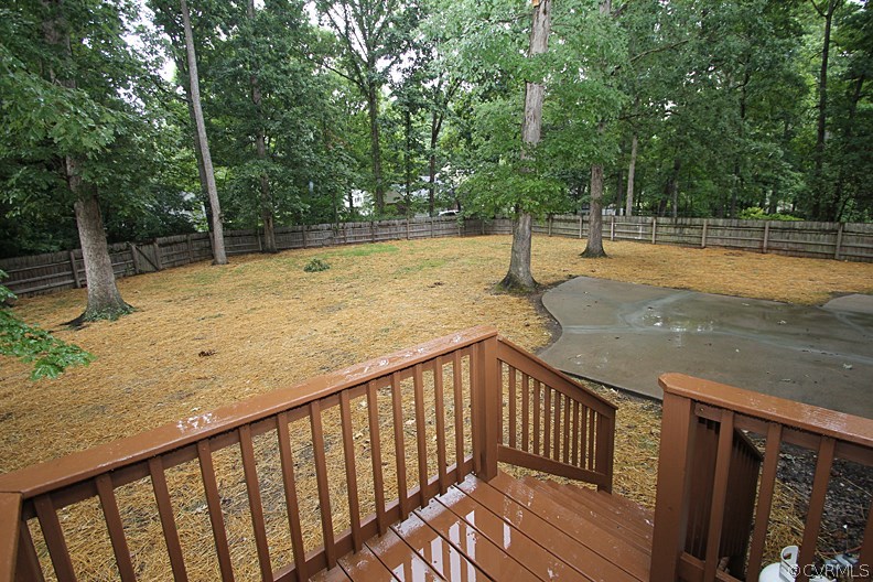12010 West Petty Road Midlothian, VA 23113 - Photo 18 of 20 a view of a balcony with trees