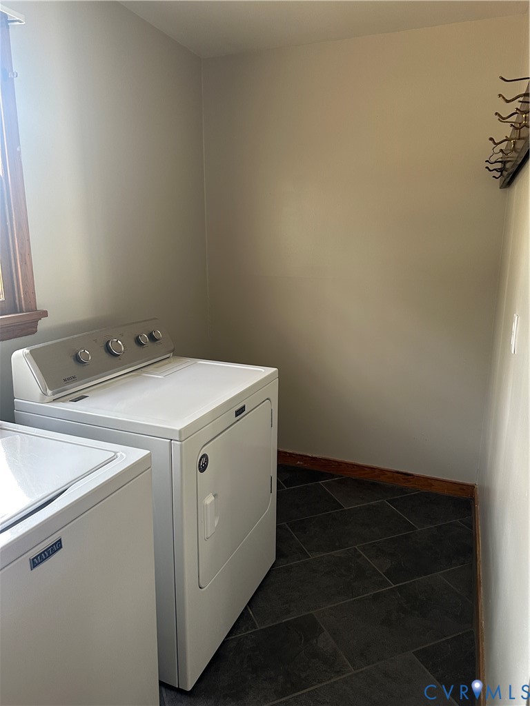 205 Airport Road Mattaponi, VA 23110 - Photo 12 of 15 Laundry area featuring washing machine and clothes